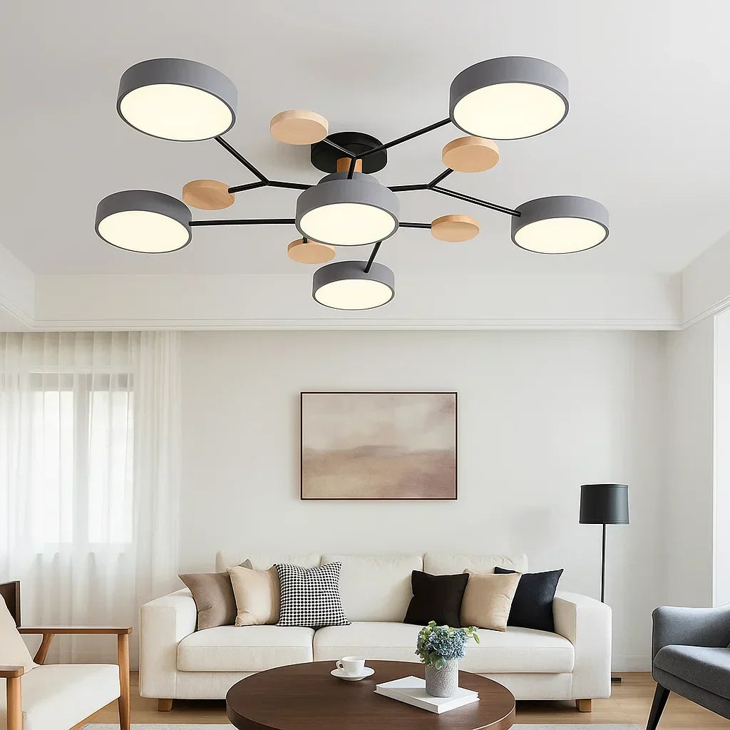 Modern LED Ceiling Light, Flush Mount