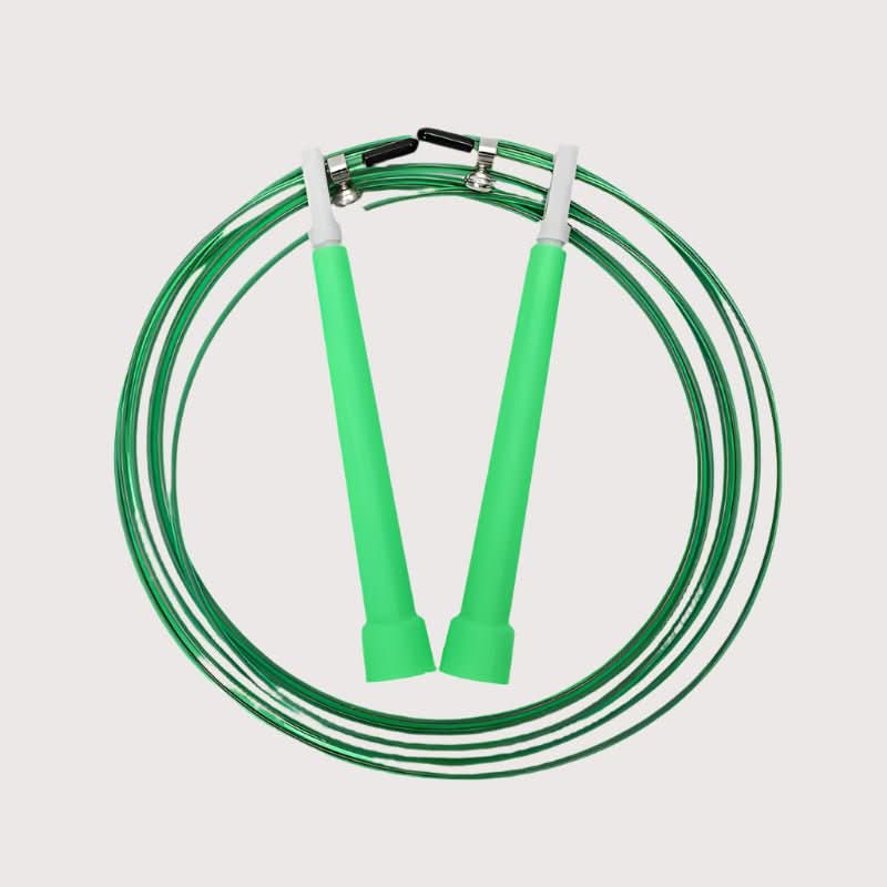 Professional jump rope with adjustable length and ergonomic handles.