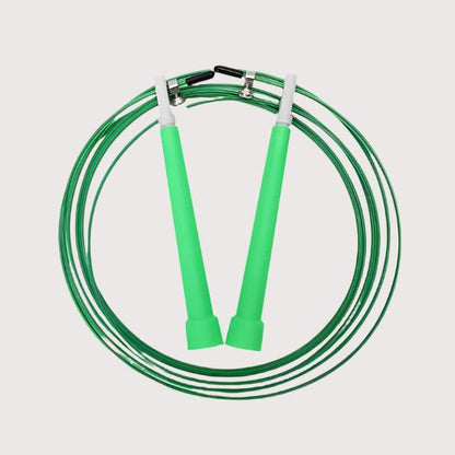 Professional jump rope with adjustable length and ergonomic handles.