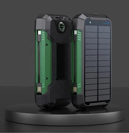 Skanto | 30000mAh Solar Charger Wireless Waterproof Power Bank External