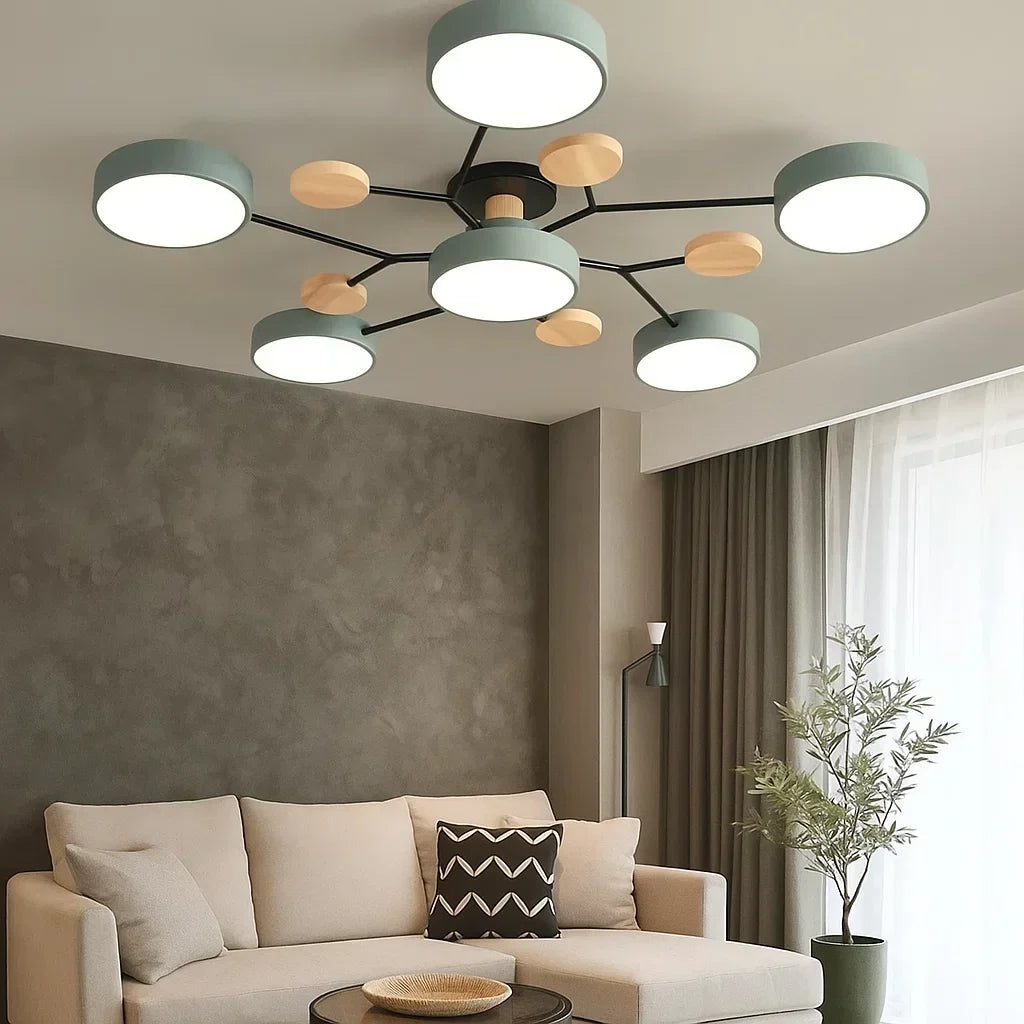 Modern LED Ceiling Light, Flush Mount