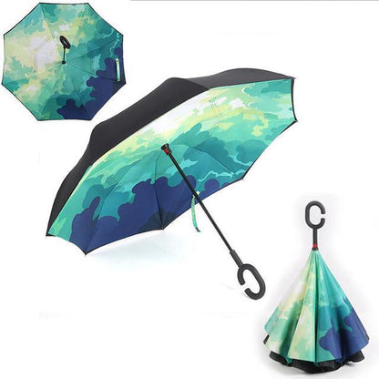 BowLift | Double-Layer Hands-Free Inverted Umbrella