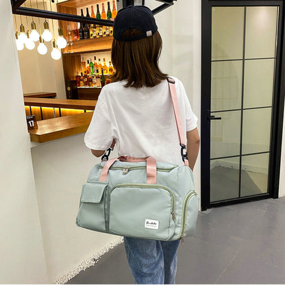 BowLift | Multi-Pocket Travel Bag, Sports and Gym Duffle with Separate Shoe Compartment