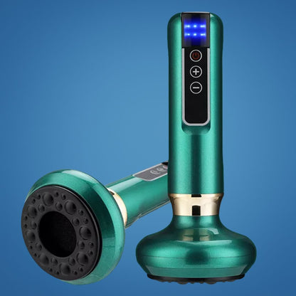 TheraPulse | Electric Cupping Massager – Vacuum Gua Sha, Heat Therapy, and Adjustable Suction for Pain Relief and Lymphatic Drainage Skanto