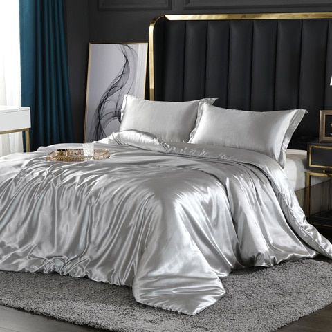 Skanto | Elegant Satin Silk Bedding Set - Luxurious Comfort for Every Night