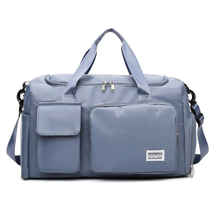 Skanto | Multi-Pocket Travel Bag, Sports & Gym Bag with Separate Shoe Compartment