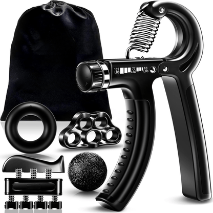 Skanto | Gripmaster – Adjustable Hand Strengthener Set for Grip Strength and Forearm Training
