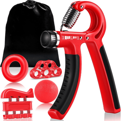 Skanto | Gripmaster – Adjustable Hand Strengthener Set for Grip Strength and Forearm Training