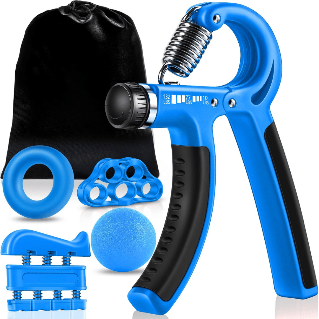 Skanto | Gripmaster – Adjustable Hand Strengthener Set for Grip Strength and Forearm Training