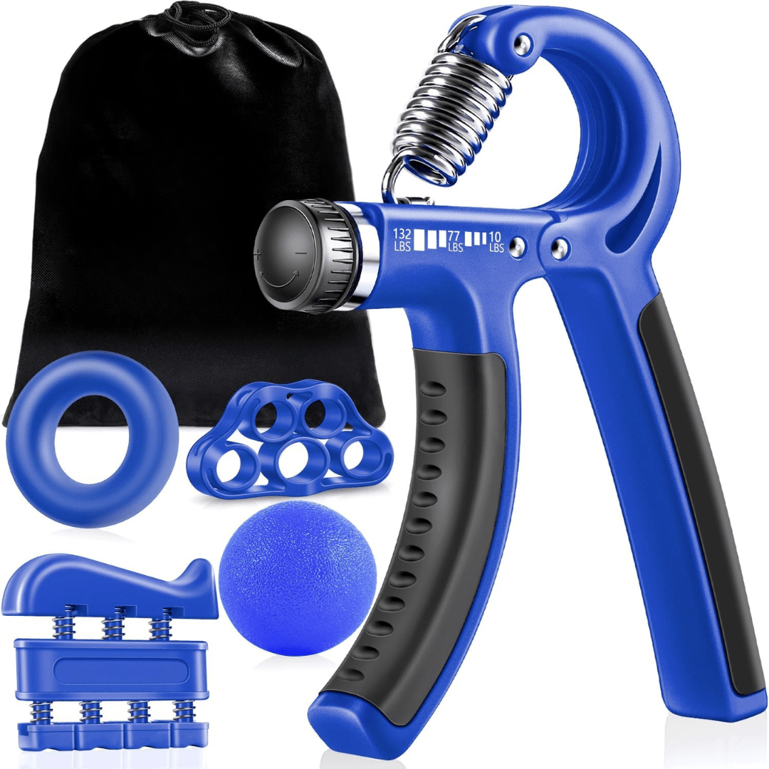 Skanto | Gripmaster – Adjustable Hand Strengthener Set for Grip Strength and Forearm Training
