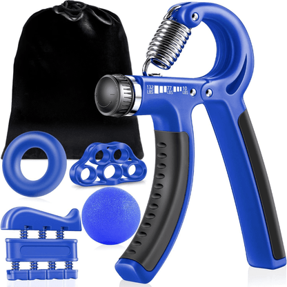 Skanto | Gripmaster – Adjustable Hand Strengthener Set for Grip Strength and Forearm Training
