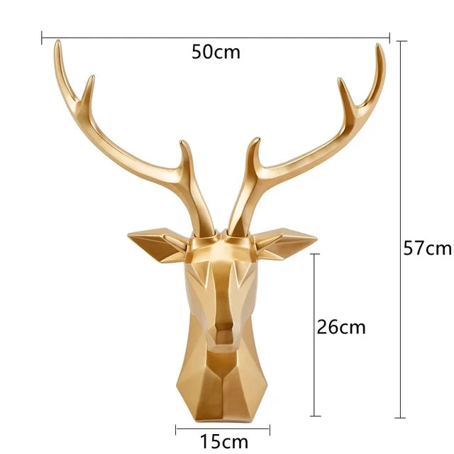 Skanto | Magnificent | 3D Deer Head Wall Decoration
