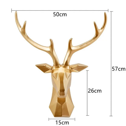 Skanto | Magnificent | 3D Deer Head Wall Decoration