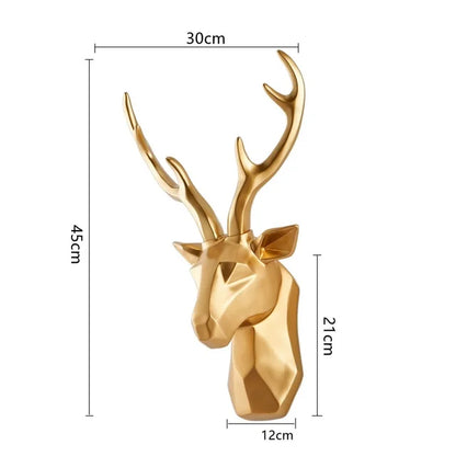 Skanto | Magnificent | 3D Deer Head Wall Decoration