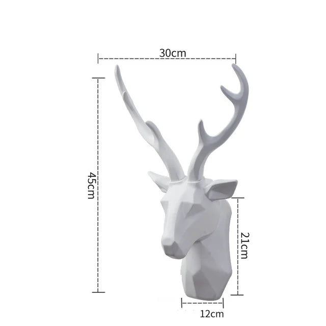 Skanto | Magnificent | 3D Deer Head Wall Decoration