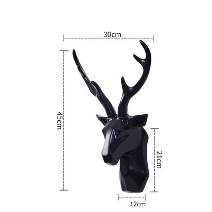Skanto | Magnificent | 3D Deer Head Wall Decoration