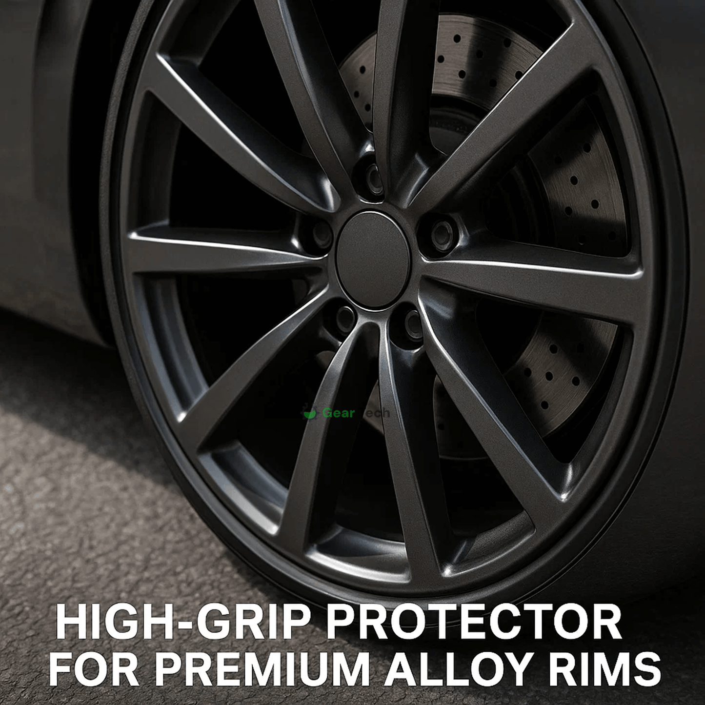 Skanto | Alloy Wheel Rim Protector | High Adhesion, Easy Installation & Edge Trim for Flashing Car Rims