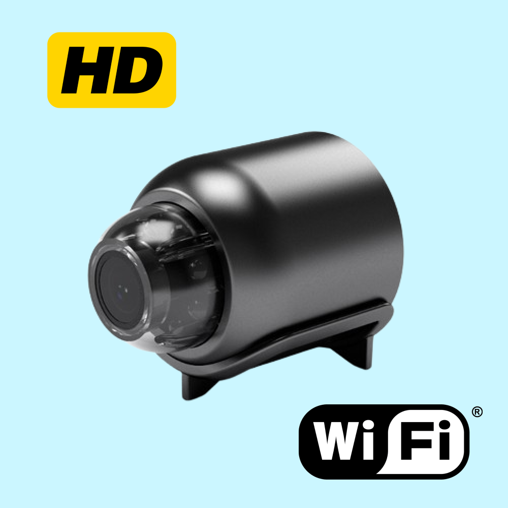 Skanto | Waterproof HD Mini Camera with Night Vision and Wide-Angle Lens IP WiFi 1080P HD 160° Wide Angle