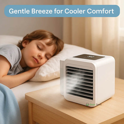 BowLift | MicroCool Mini Air Conditioner Portable Evaporative Swamp Cooler with 1000ml Water Tank