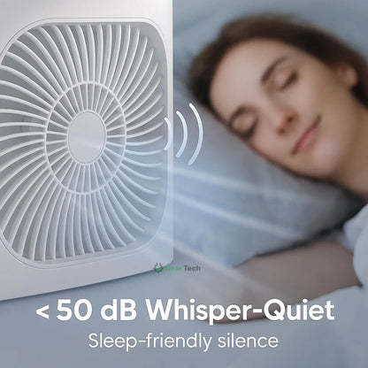 3-in-1 Air Cooler Air Humidifier | Portable, adjustable fan speeds & Ideal for Bedrooms, Offices & small rooms | Brehn