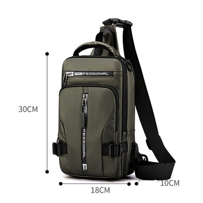 Elegant USB-Charging Mini Crossbody Bag | Skanto