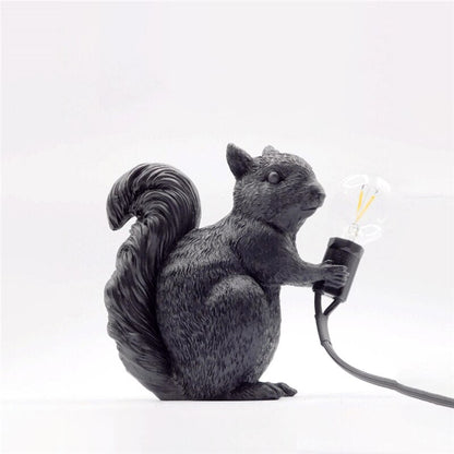 BowLift | SquirrelBright Nordic Squirrel Table Lamp | Designer Decor | LED Mood Light | Perfect for Home