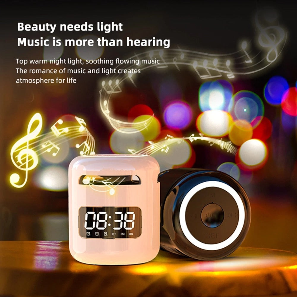 Skanto | Bluetooth Speaker with FM Radio Alarm Clock