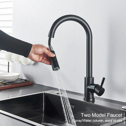 Skanto | Retractable Kitchen Faucet with Touch Control and Sensor Function