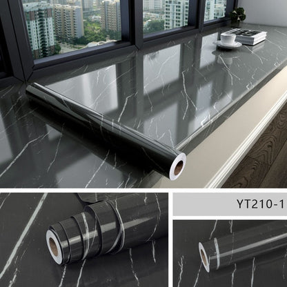 Marble Effect Self-Adhesive Waterproof Wallpaper | Skanto