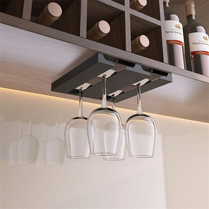 Skanto | Under Cabinet Glass Organizer Rack