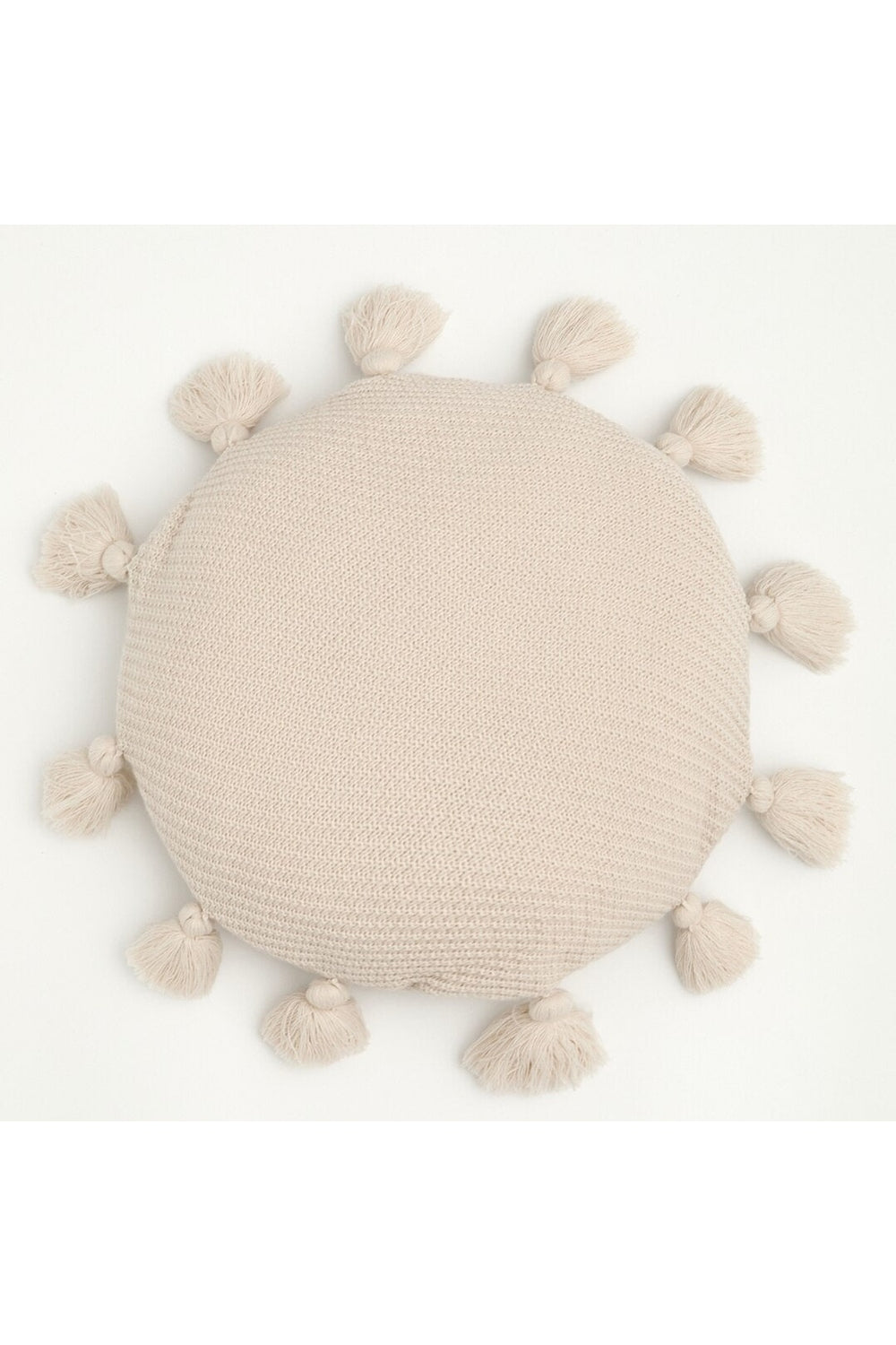 Fringe round seat cushion | Bowlift