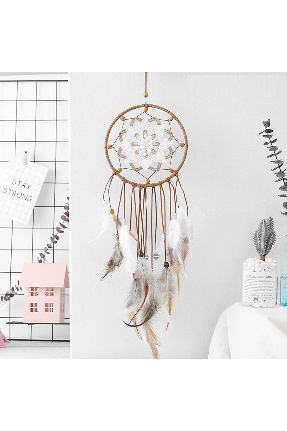 Light Colored Dream Catcher