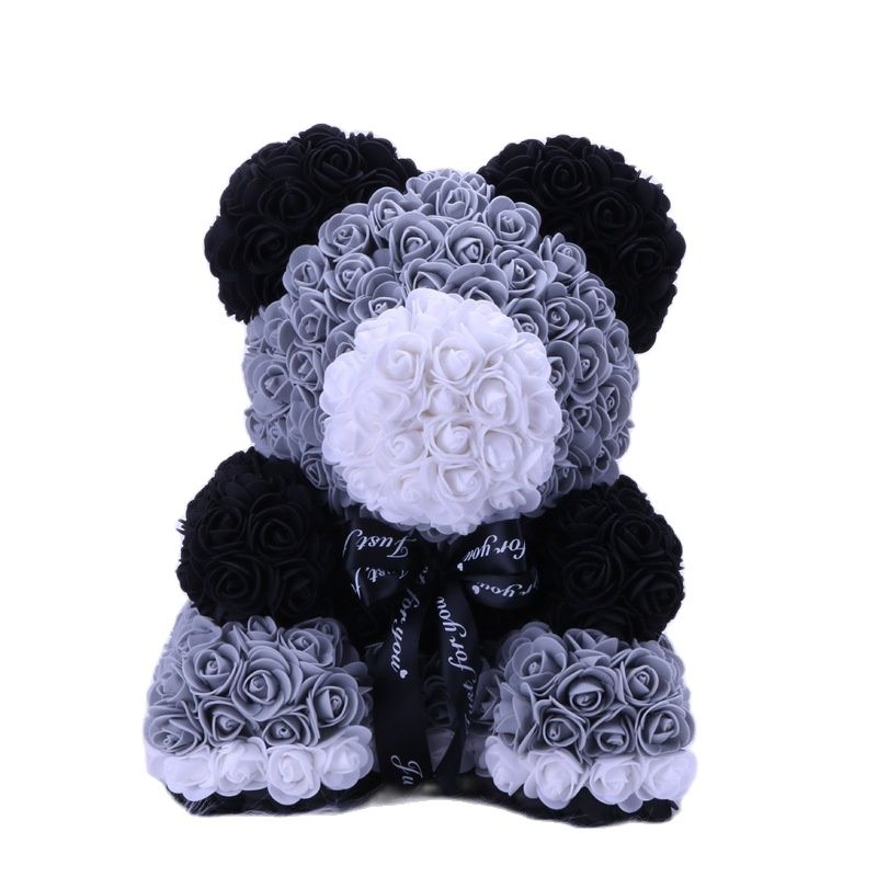 BowLift | Artificial Rose Flowers Teddy Bear