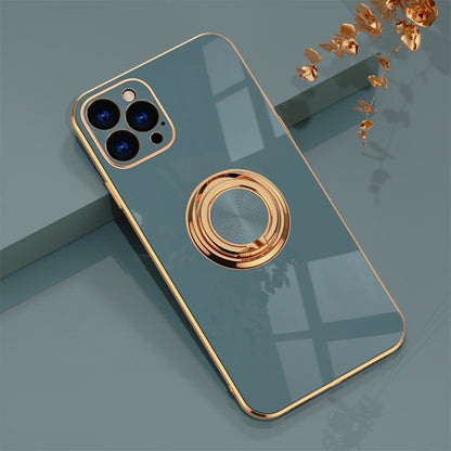Skanto iPhone Case with Metal Stand Ring