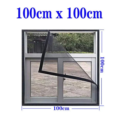 Adjustable Invisible Anti-Mosquito Washable Window Screen | Skanto