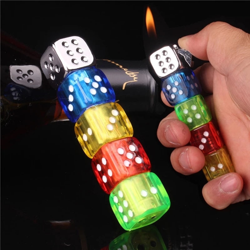 Skanto | Rotatable Glowing Dice Lighter