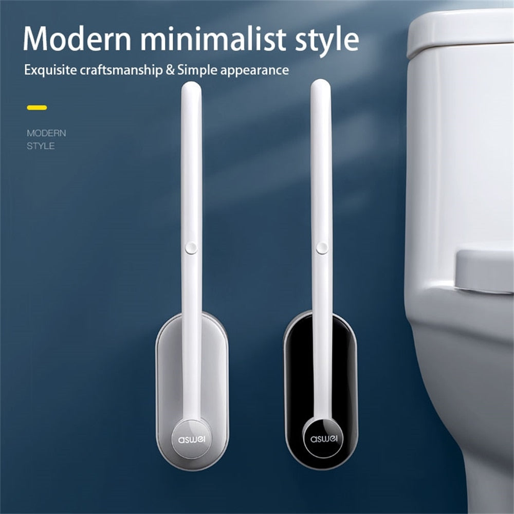 BowLift | Long Handle Disposable Toilet Brush Set