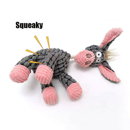 Sandsberg | Robust Plush Dog Toy | Bite-Resistant and Durable Design | Multiple Models