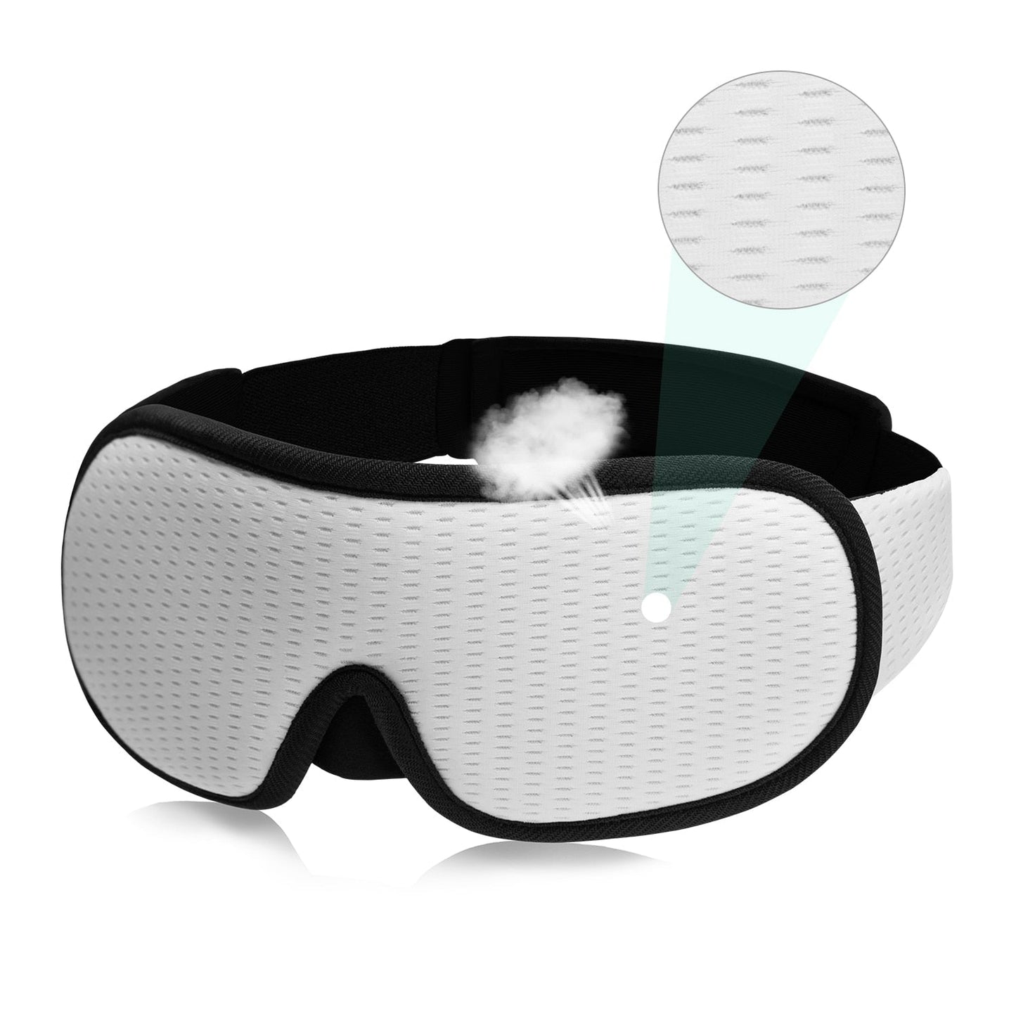 Skanto | 3D Sleep Mask | Light Blocking and Soft Padded