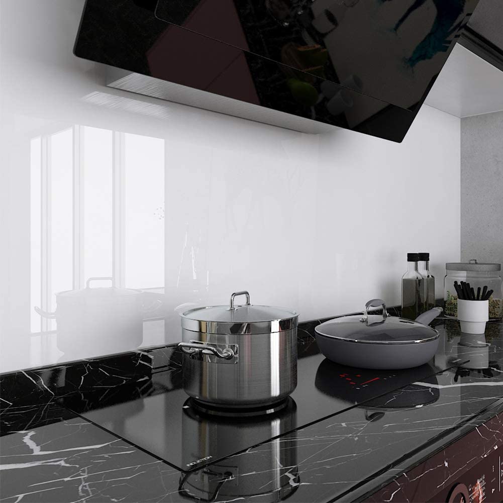 Glossy self-adhesive waterproof kitchen countertop film roll | Karnz