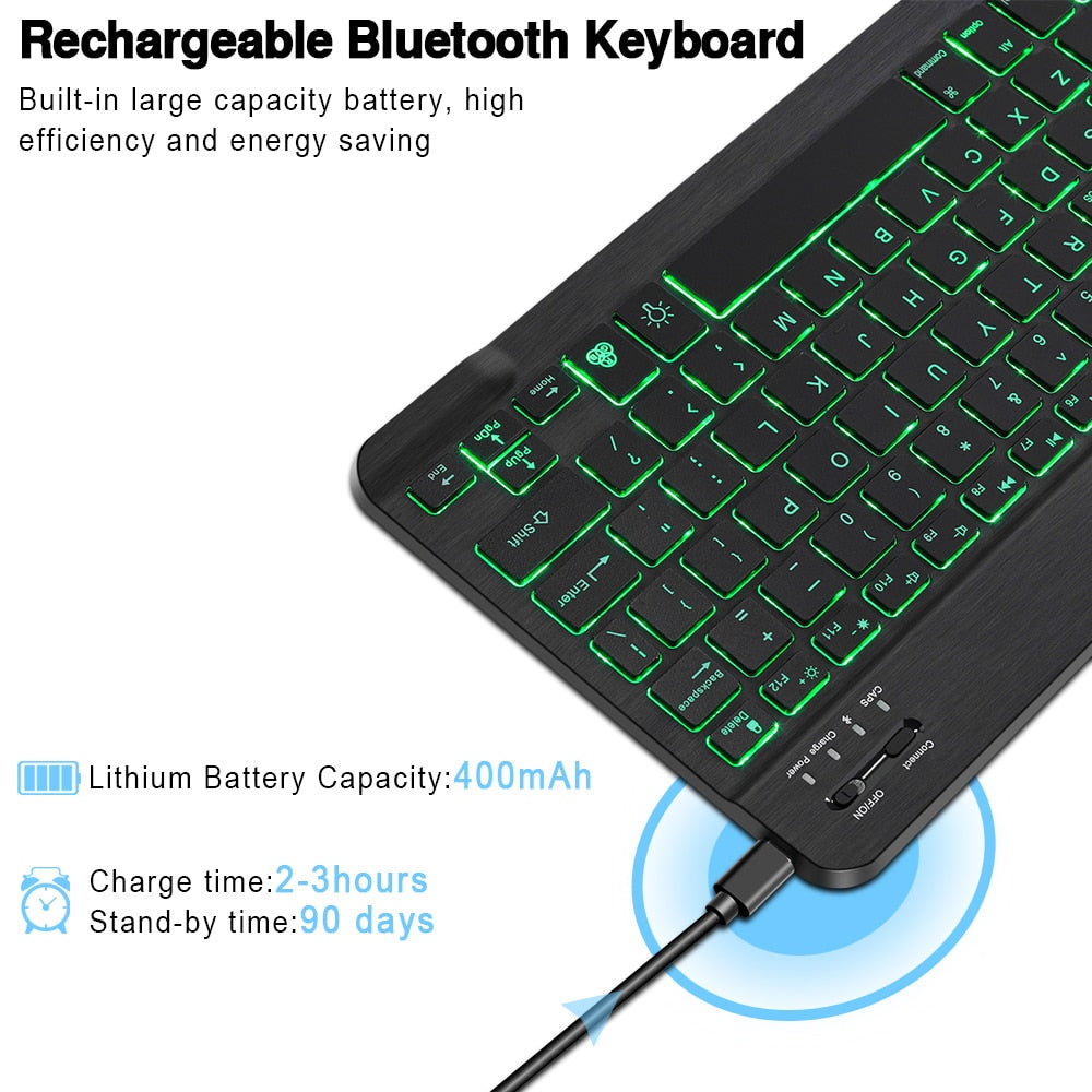 Skanto | Eclipse Portable Bluetooth Keyboard Mouse Set