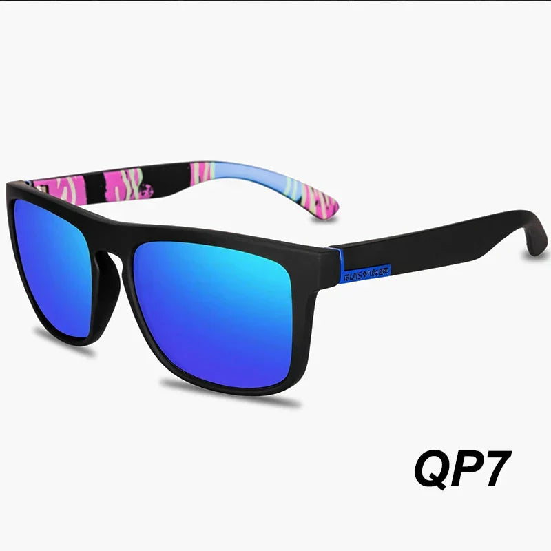 Skanto | QUISVIKER Polarized Sports Sunglasses for Men and Women – Ideal for Fishing, Camping, Hiking, and Driving – UV Protection Eyewear