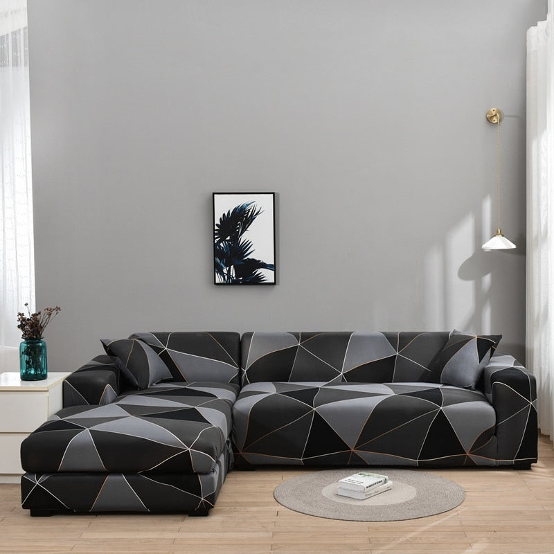 Modern non-slip colorful elastic sofa cover | Brehn