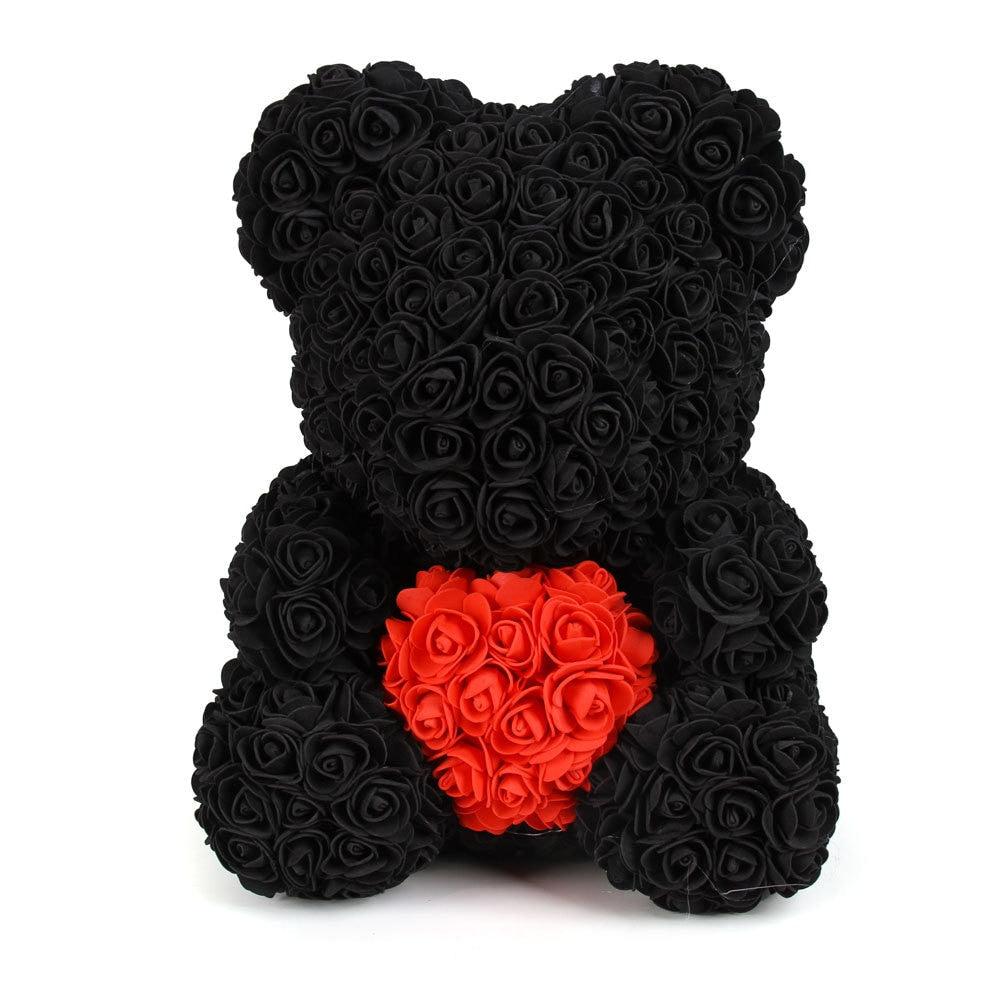 BowLift | Artificial Rose Flowers Teddy Bear