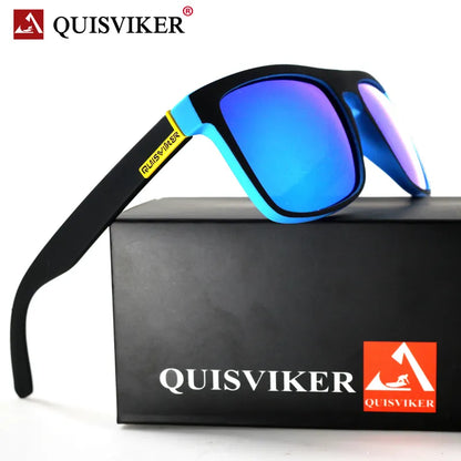 Skanto | QUISVIKER Polarized Sports Sunglasses for Men and Women – Ideal for Fishing, Camping, Hiking, and Driving – UV Protection Eyewear