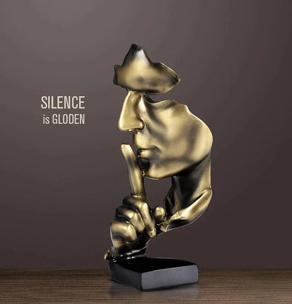 Silent Thinker Abstract Face Home Decor | Karnz