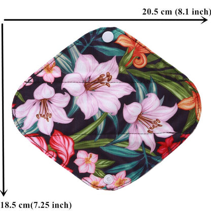 Skanto | 10 Pack Reusable Pads - Organic Menstrual Reusable Pads