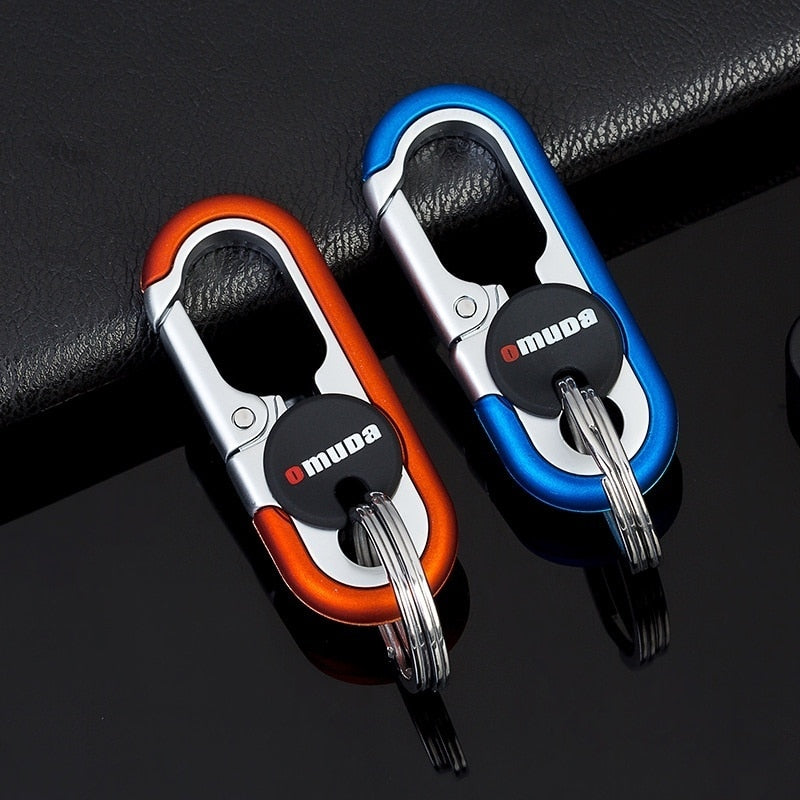 BowLift | Steel Secure Double Ring Hook Keychain