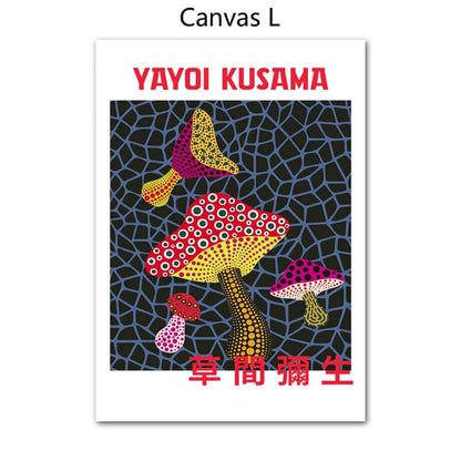 BowLift | Yayoi Kusama Abstract Premium Poster