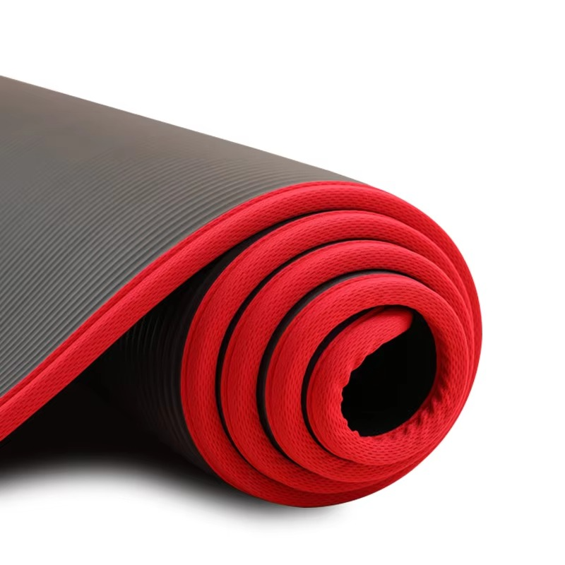 BowLift | Extra Thick 0.39inch Non-Slip Exercise and Yoga Mat with Carry Band